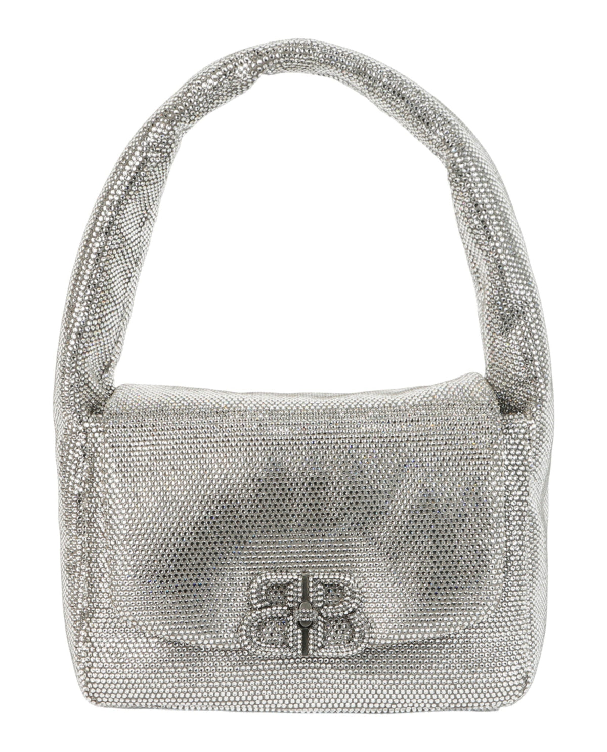 Balenciaga Small Monaco Sling Bag in Strass
