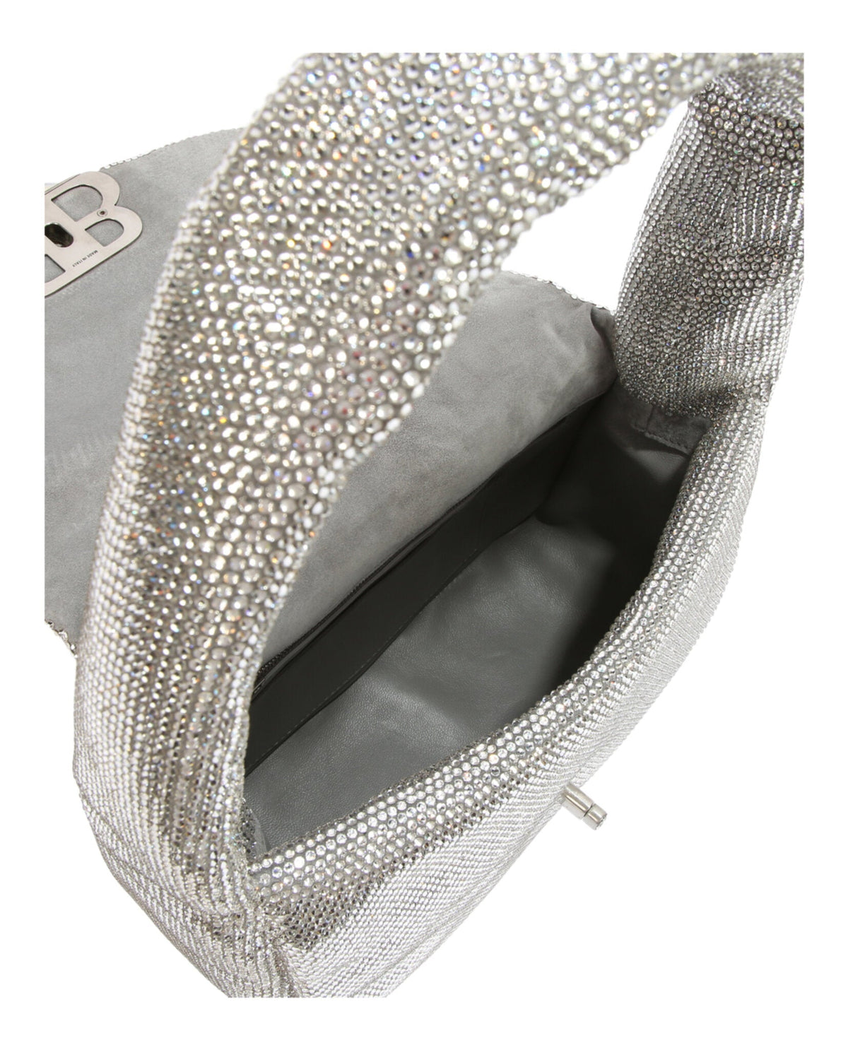 Balenciaga Small Monaco Sling Bag in Strass