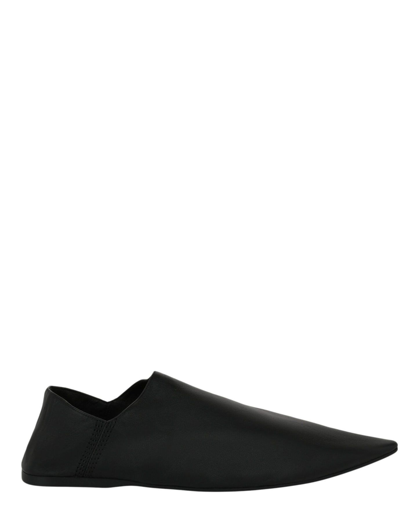 Balenciaga Pointed Leather Flats