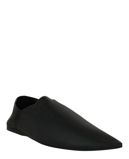 Balenciaga Pointed Leather Flats