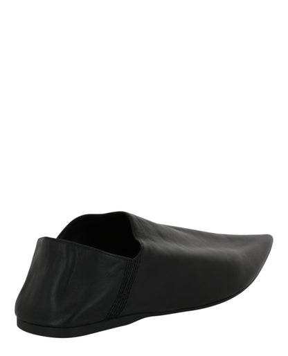 Balenciaga Pointed Leather Flats