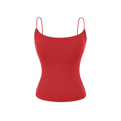 Slim fit sleeveless top for women