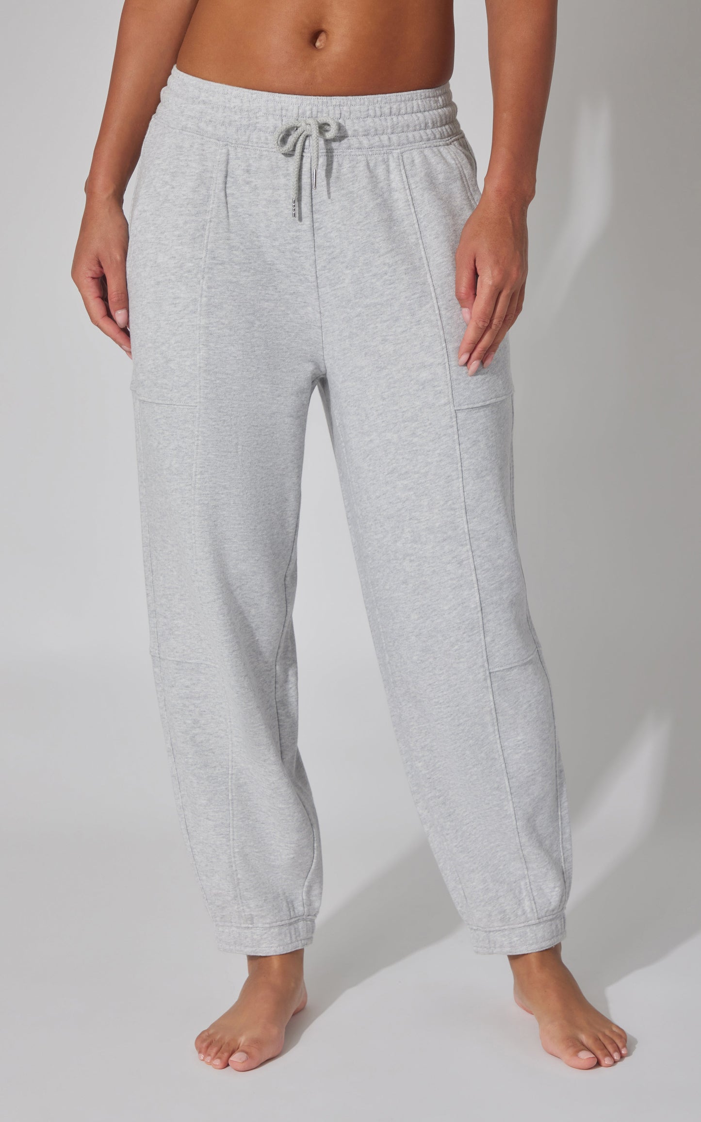 90 Degree by Reflex Washed Loop Terry Barrel Jogger