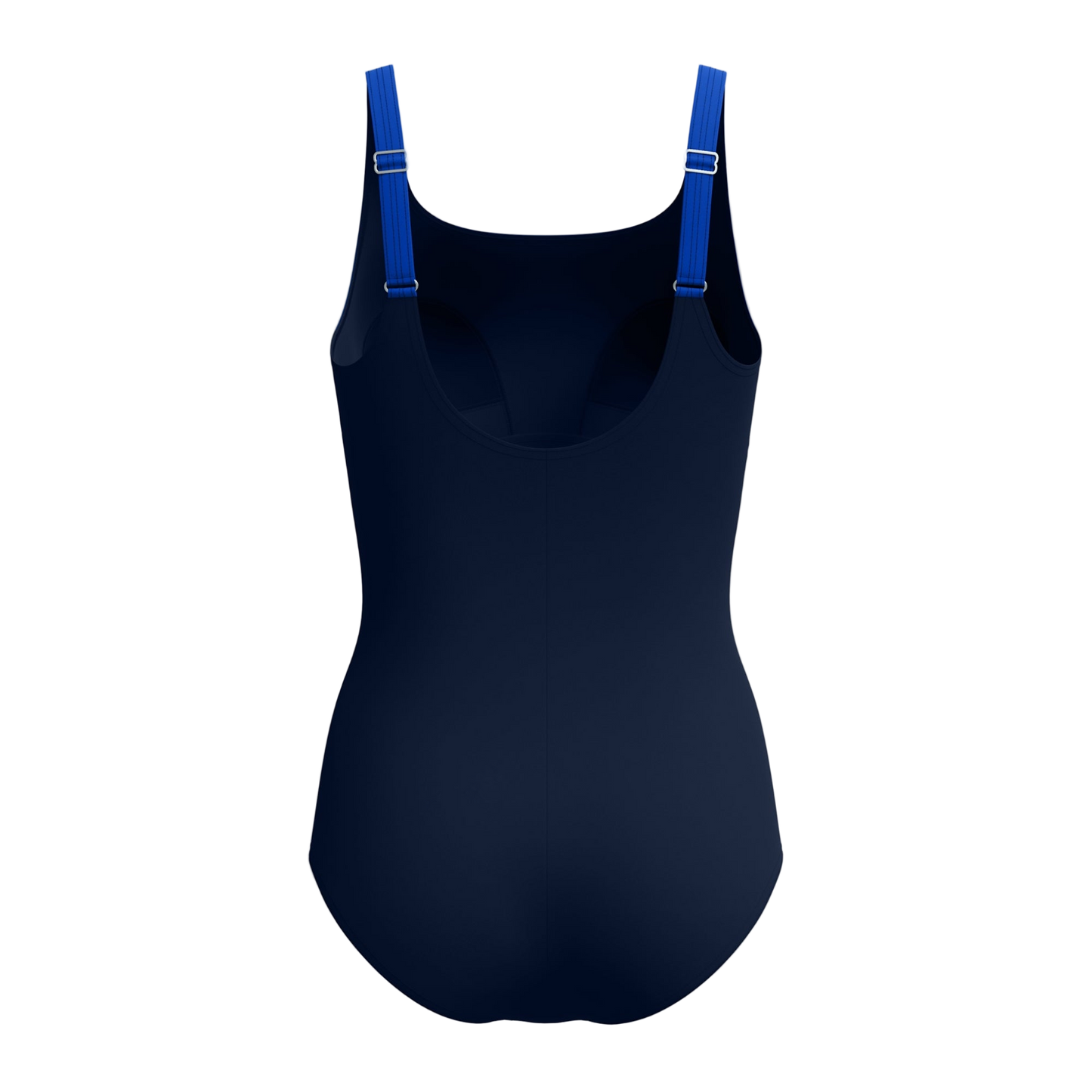 Speedo Banded Colorblock One Piece Fitness Swimsuit - Peacoat