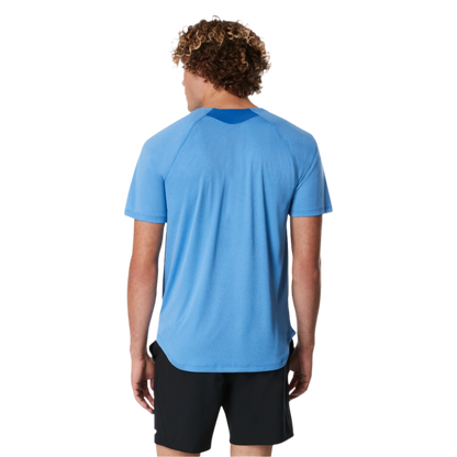 Speedo Baybreeze Short Sleeve Swim Shirt Rashguard - Turkish Heather
