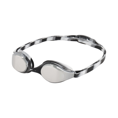 Speedo Unisex Hyper Flyer Mirrored Junior Ages 6-14 Goggle - Silver