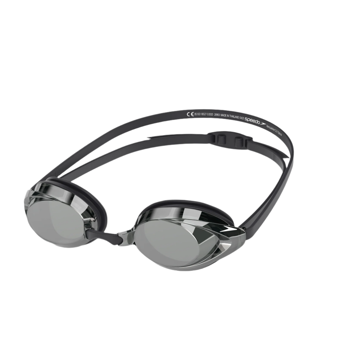 Speedo Vanquisher 2.0 Optical Prescription Mirrored Goggle - Smoke Mirrored