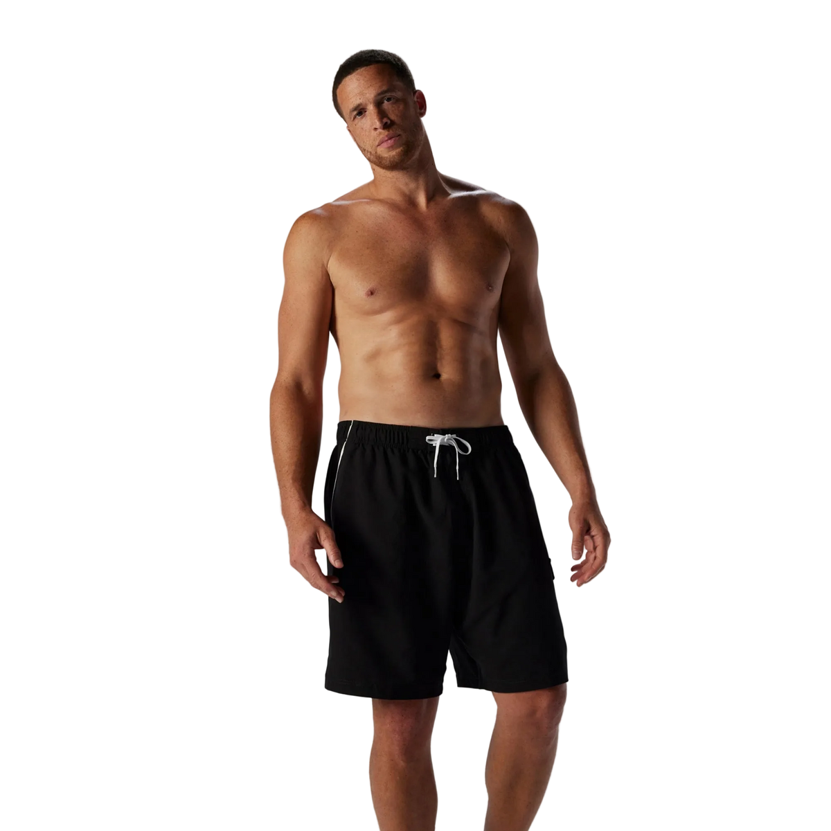 Speedo Men's Marina Volley 20" Swim Trunks - Black
