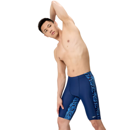 Speedo Mens Jammer Swimsuit - Petal Polygon Team Royal