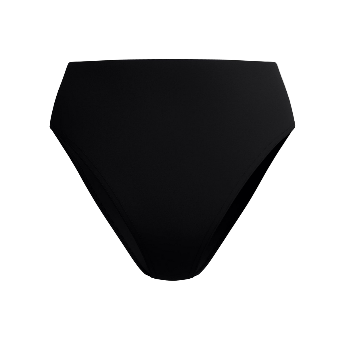 Speedo Solid Cheeky High Waist Bikini Bottom - Anthracite