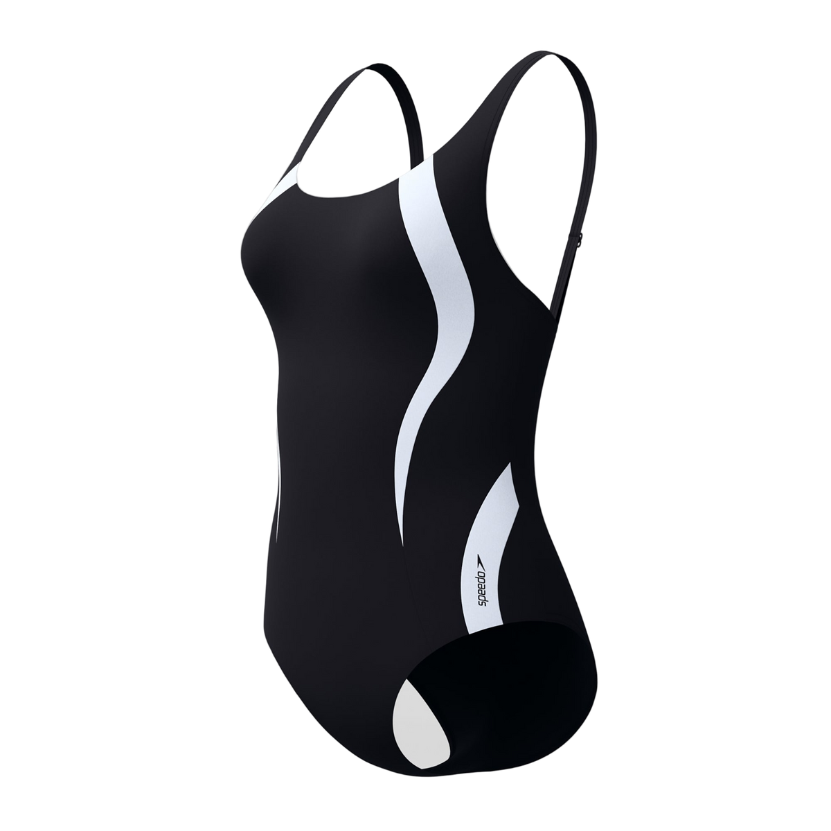 Speedo Quantum Contour One Piece Fitness Swimsuit - Anthracite