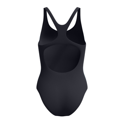 Speedo Print Medalist One Piece Fitness Swimsuit - Anthracite