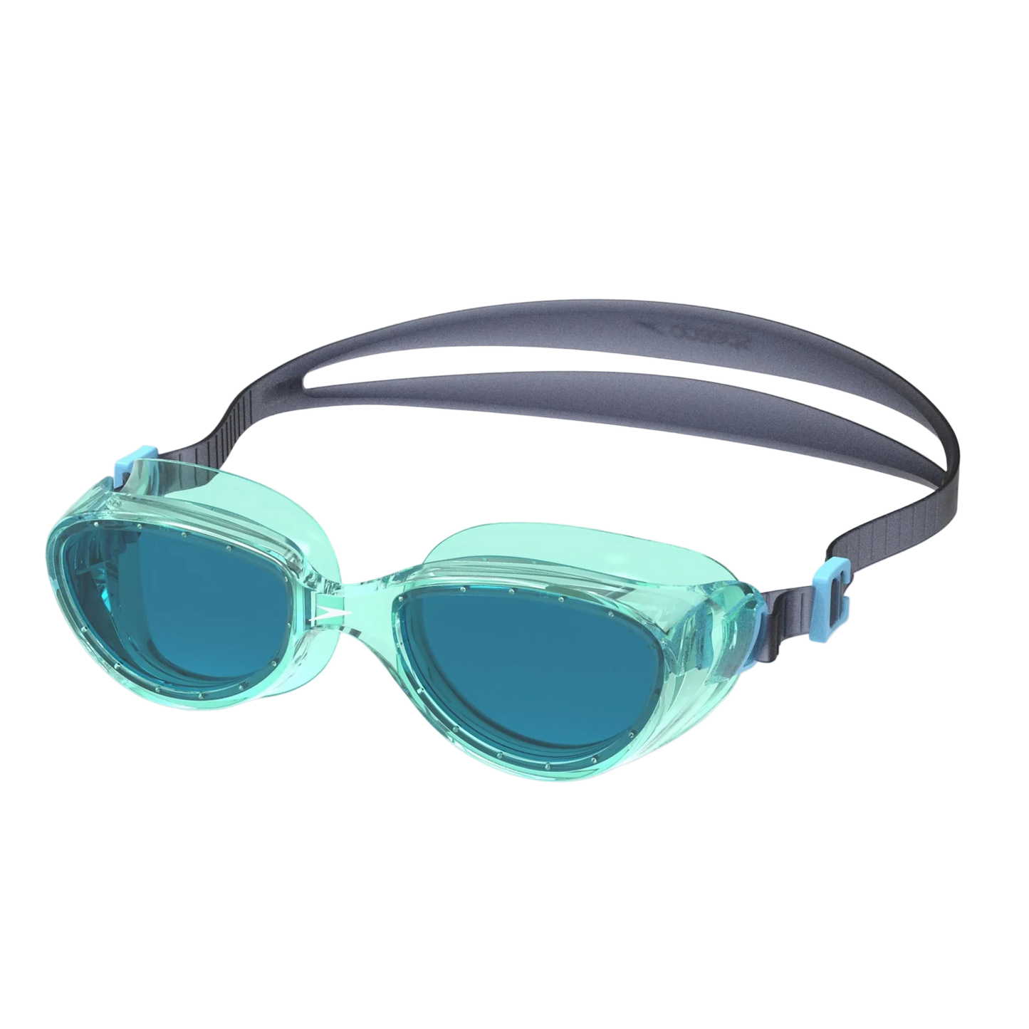 Speedo Futura Hydrospex Swim Goggles - Aqua/Cobalt