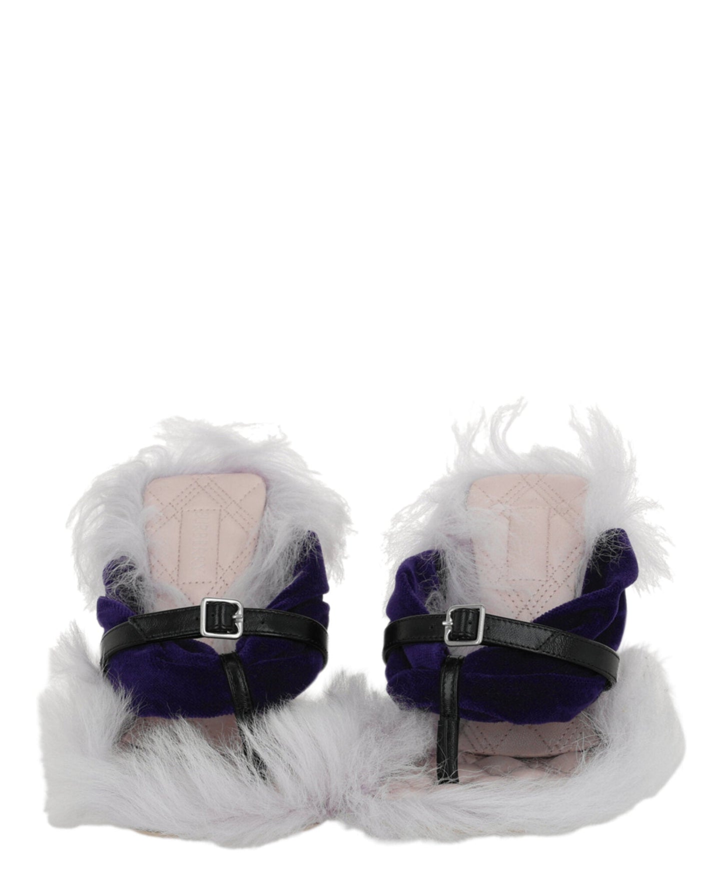 Burberry Step Post Heel Sandals