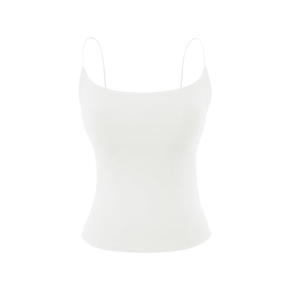 Slim fit sleeveless top for women