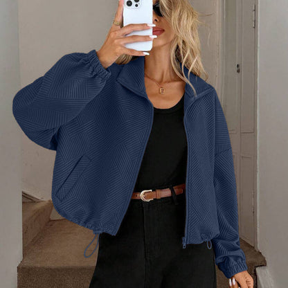 Women's Loose Baseball Jacket