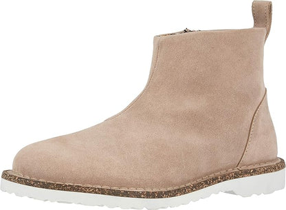 Birkenstock Unisex Melrose Suede Leather Nude Hydrophobic