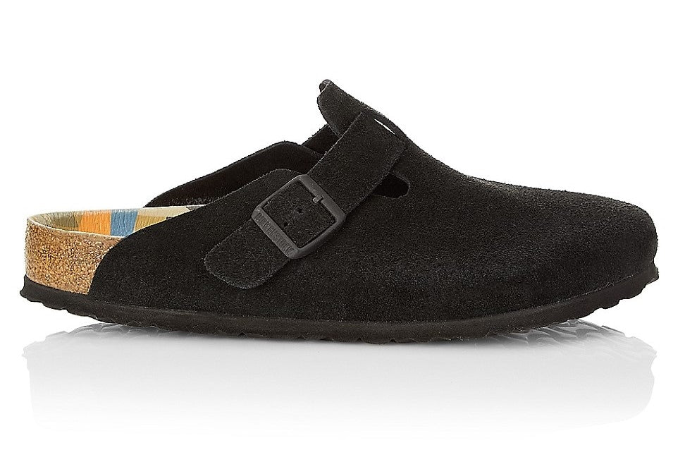 Birkenstock Boston Suede Leather Clogs