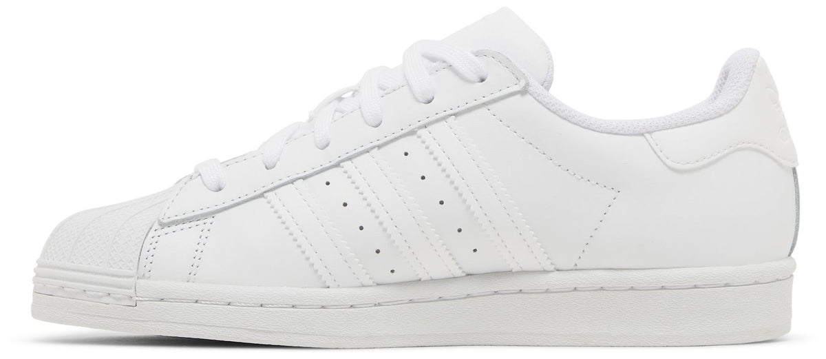 adidas Grade School Superstar J 'Triple White' Sneakers