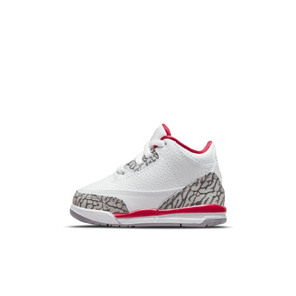 Air Jordan Toddlers Retro 3 Td 'Cardinal' Sneakers