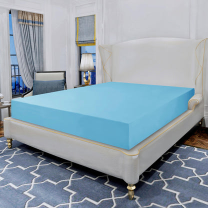 Elegant Comfort Essential 1 Piece Solid Fitted Sheet - All Around Elastic