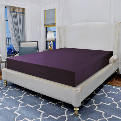Elegant Comfort Essential 1 Piece Solid Fitted Sheet - All Around Elastic