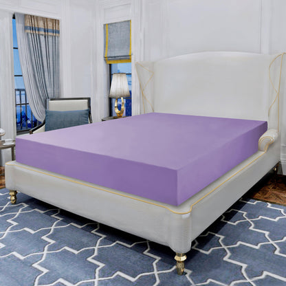 Elegant Comfort Essential 1 Piece Solid Fitted Sheet - All Around Elastic