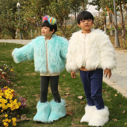Kids' Faux Fur Coat