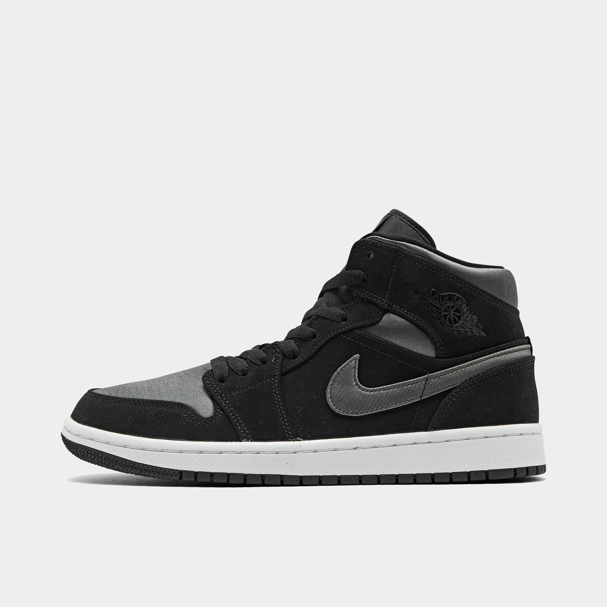 Air Jordan Men's Retro 1 Mid 'Nylon Black Anthracite' - 852542-012
