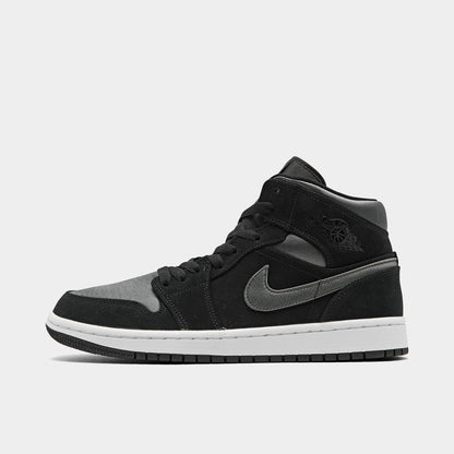 Air Jordan Men's Retro 1 Mid 'Nylon Black Anthracite' - 852542-012
