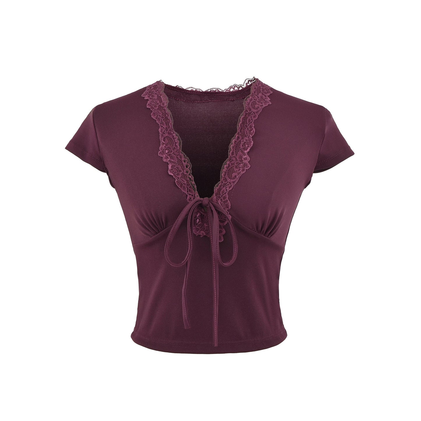 V-neck top for women