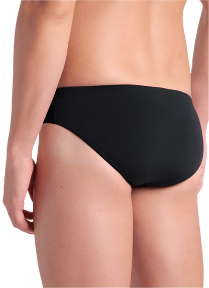 Arena Men's Diamond Brief Swimsuit - Black/Red