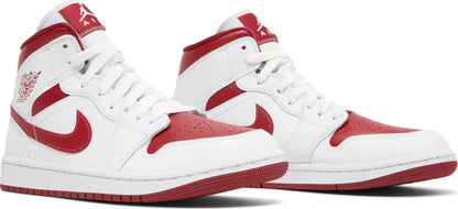 Air Jordan Women's Retro 1 Mid 'Reverse Chicago' Sneakers