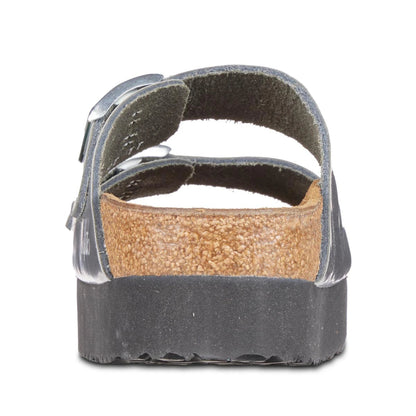 Birkenstock Women's Papillio Arizona Platform Natural Leather Sandals