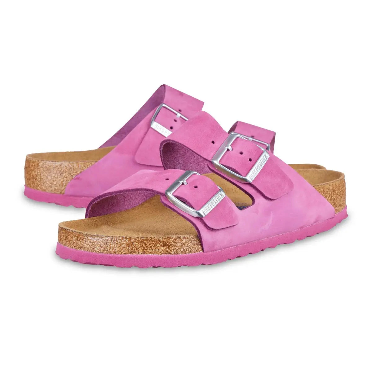 Birkenstock Arizona Soft Footbed Nubuck Leather Sandals