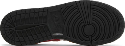Air Jordan Grade School Retro 1 Mid 'Light Curry Cardinal' Gs (Gs)