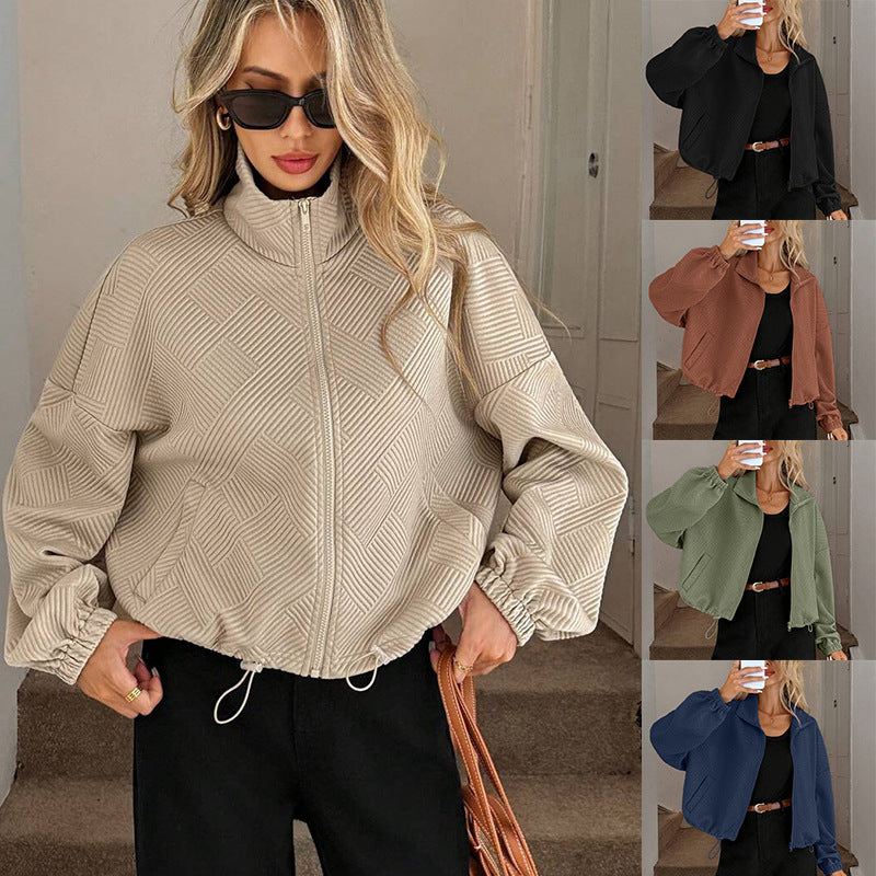 Women's Loose Baseball Jacket