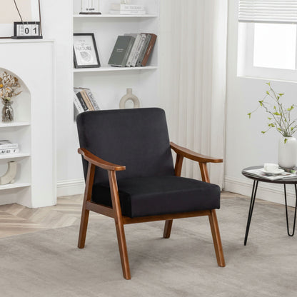 Accent Chair, Classic Mid Century Modern for Extra Seating