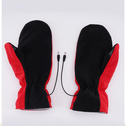 USB Electric Gloves Warm Heated Windproof Gloves