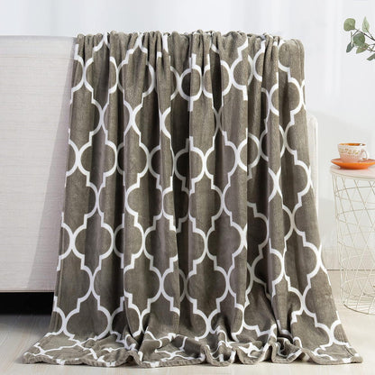 Elegant Comfort Plush All Season Lightweight Throw Blanket - 50 x 60 inches
