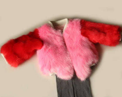 Kids' Faux Fur Coat