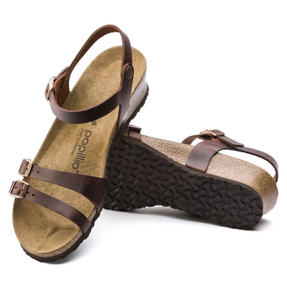 Birkenstock Unisex Lana Natural Leather Cognac