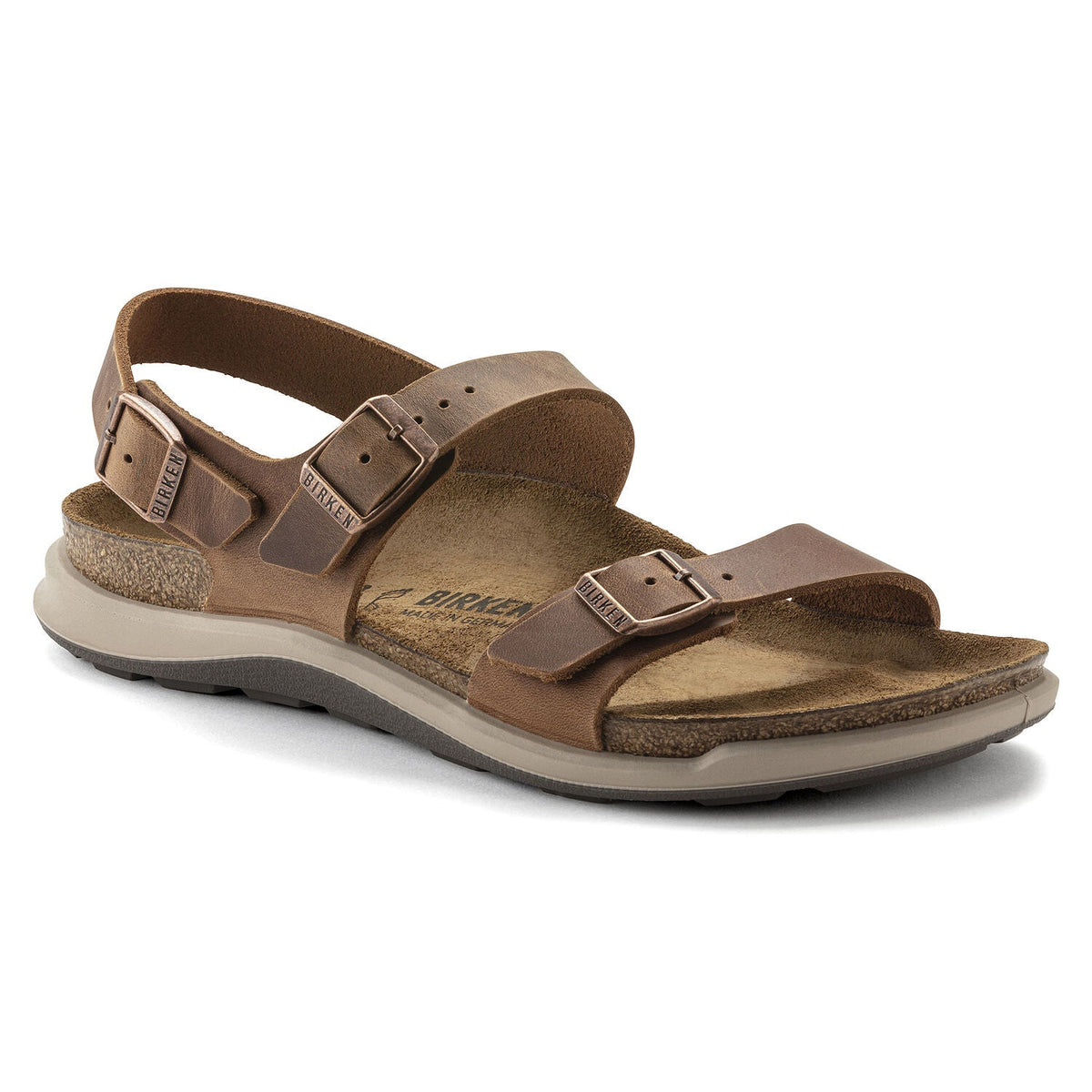 Birkenstock Women's Sonora Oiled Leather Tobacco Brown Sandals