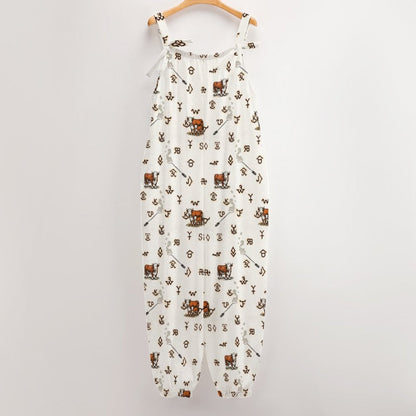 Baha Ranch Hereford Brands Overalls Jumpsuit