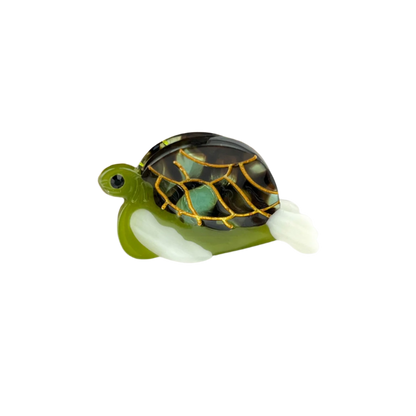 SSR Acetate Mini Green Turtle Claw Hair Clip