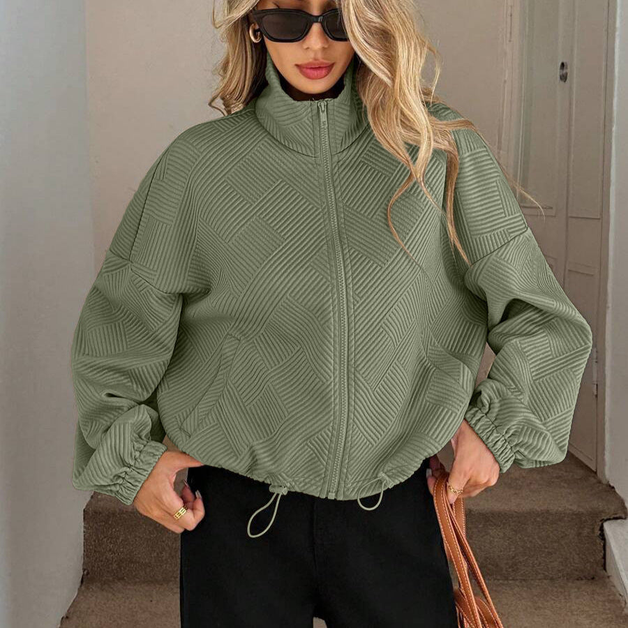 Women's Loose Baseball Jacket