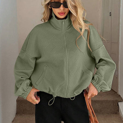 Women's Loose Baseball Jacket