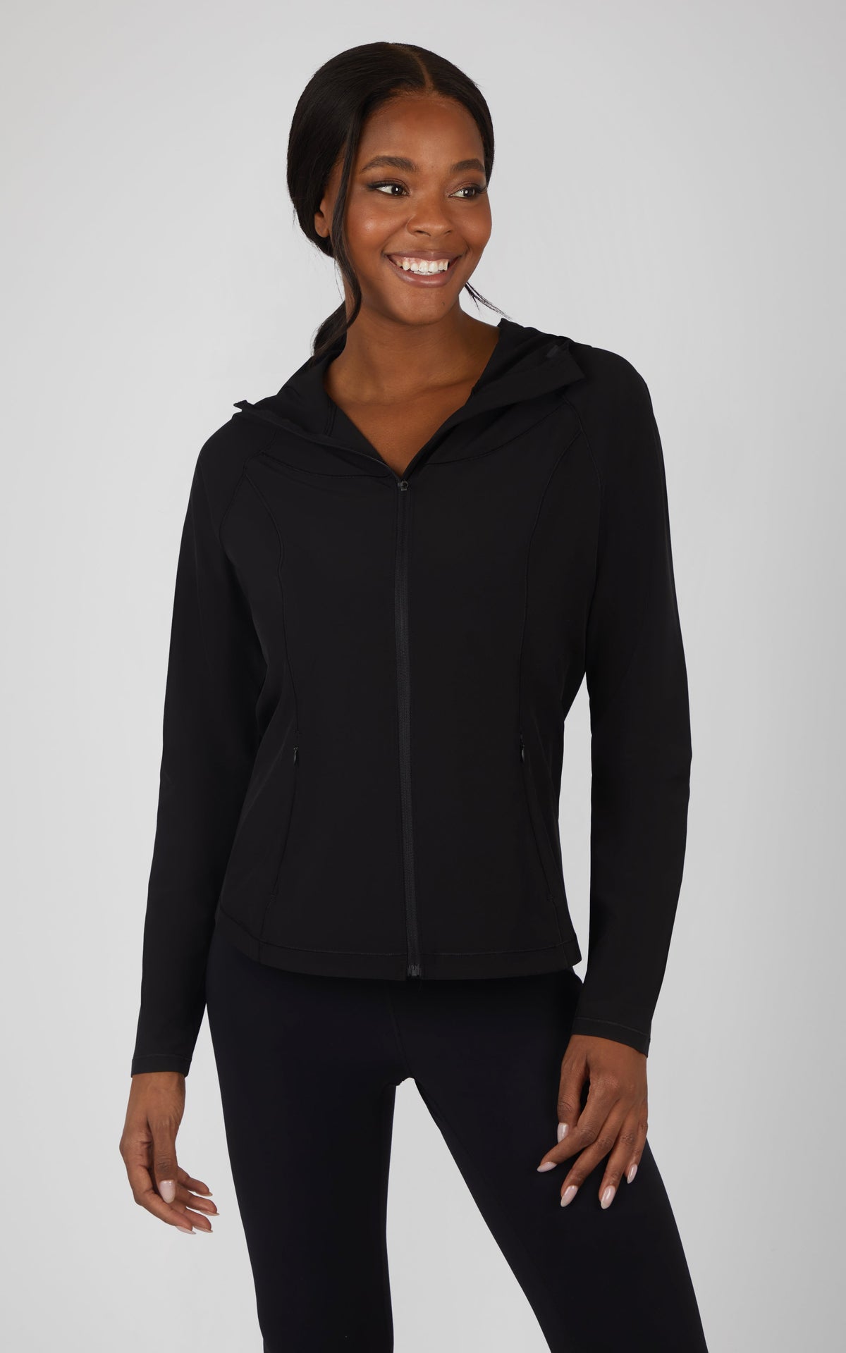 90 Degree by Reflex Lightstreme Run It Up Zipper Jacket