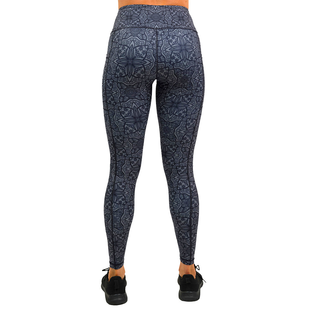 Constantly Varied Gear Zentangle Leggings