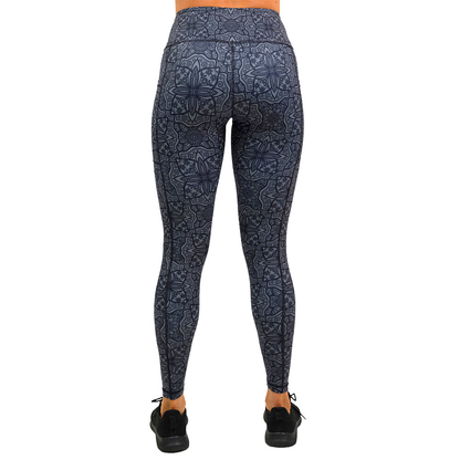 Constantly Varied Gear Zentangle Leggings